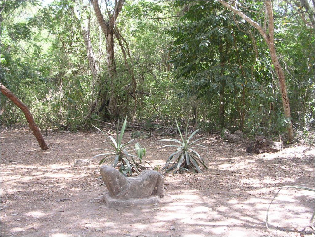 mayan bench
